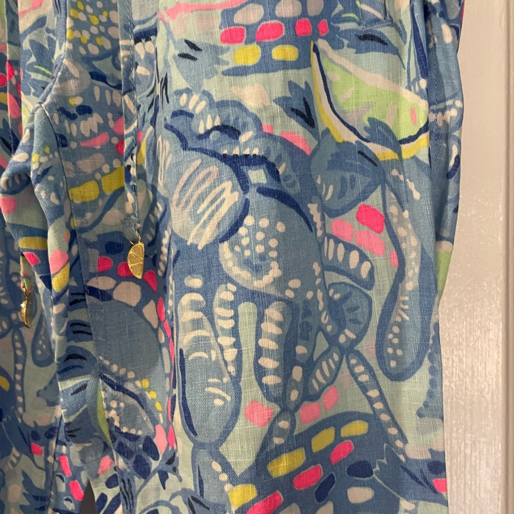 Colorful Abstract Print pants
